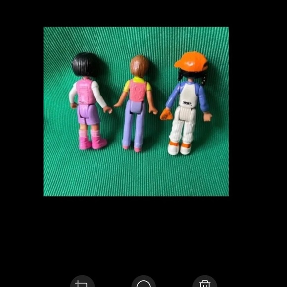 Fisher price SWEET STREETS Dollhouse Go Anywhere Girls African Latina doll lot - Picture 2 of 2